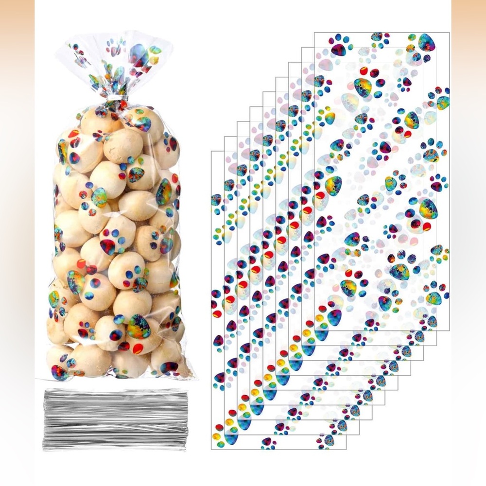 Blulu Colorful Polka Dot Gift Wrap Bags